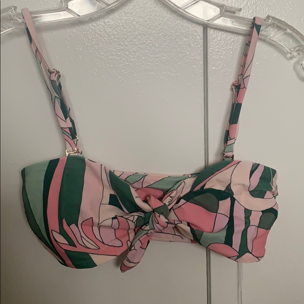 Show Me Your MuMu Oahu Tie Bralette Swimsuit Top